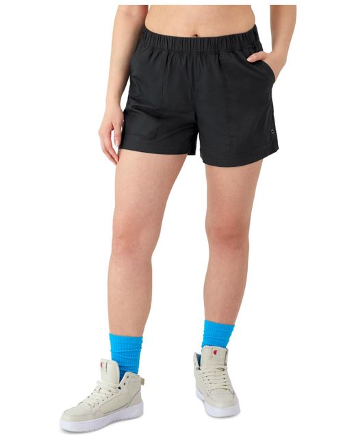 Champion Blue Side-pockets 4-inch Shorts