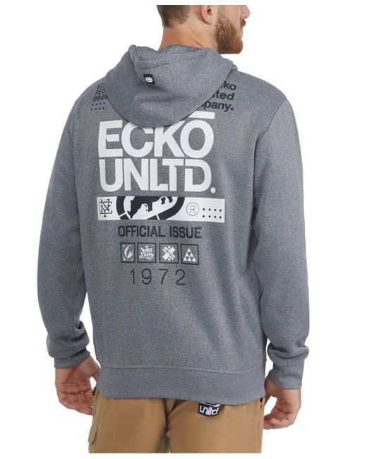 Ecko' Unltd White Ecko Urban Pullover Hoodie for men