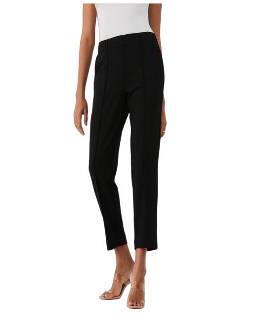 Rafaella Black Petite Easy Pull On Pants