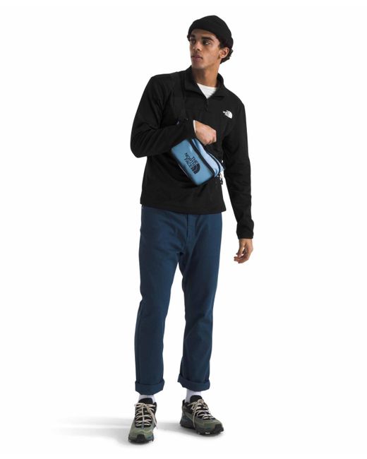 The North Face Black Cedar Trail Grid Fleece 1/4 Zip for men