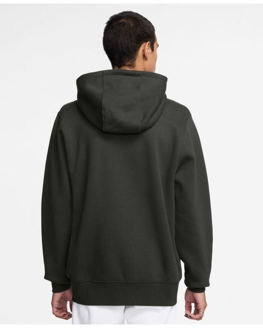 Nike Green Full-zip Fleece Hoodie for men