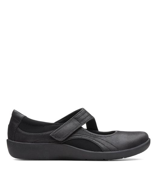 Clarks Black Cloudsteppers Sillian Bella Shoes