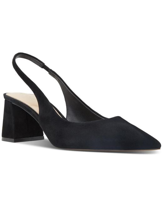 ALDO Black Uliana Slingback Block-heel Pumps