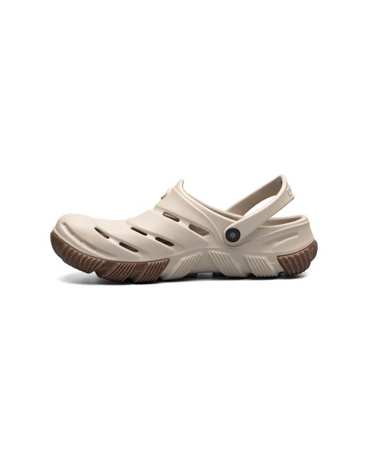Bogs White Boga Spot Slide Sandal