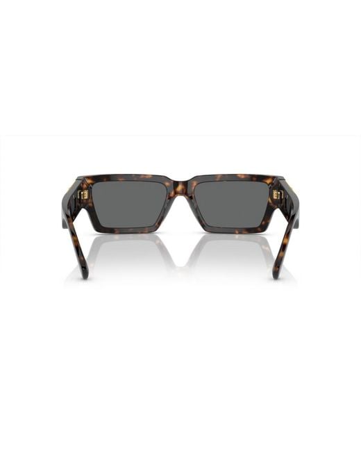 Versace Multicolor Rectangle Sunglasses