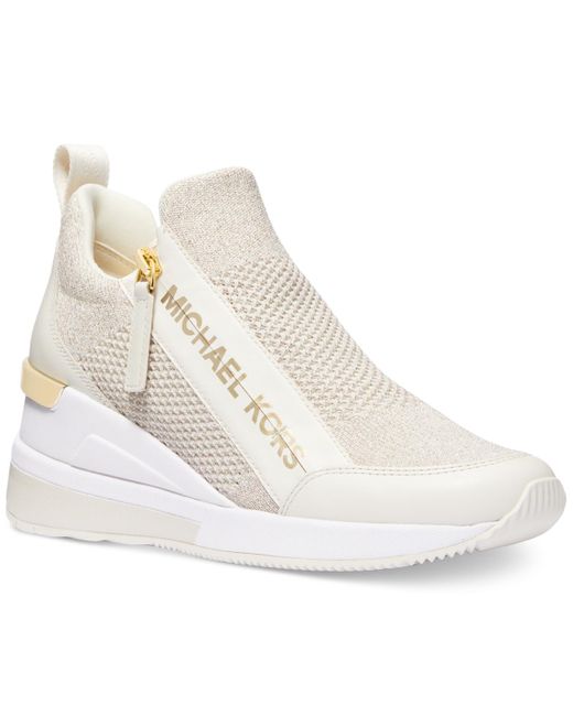 Michael Kors White Willis Leather Lifestyle Casual And Fashion Sneakers
