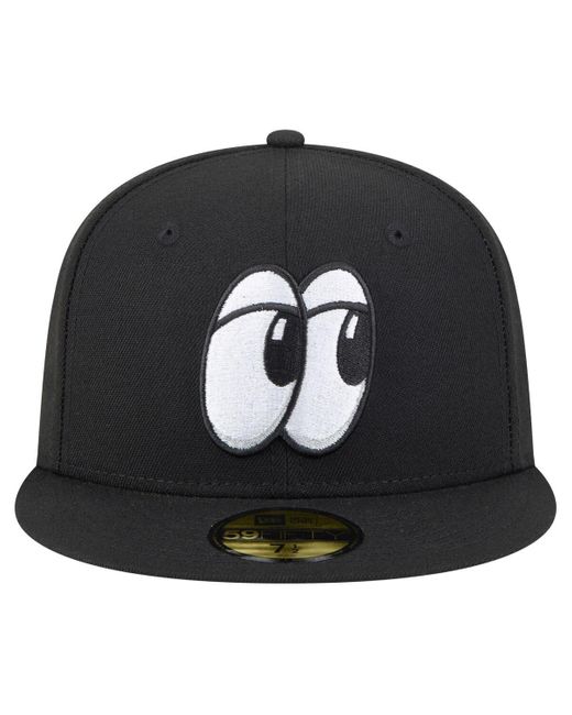 KTZ Black Â Chattanooga Lookouts Authentic Collection 59fifty Hat for men