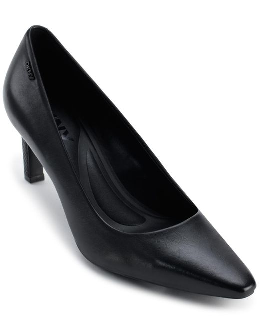 DKNY Black Charlie Slip On Pumps