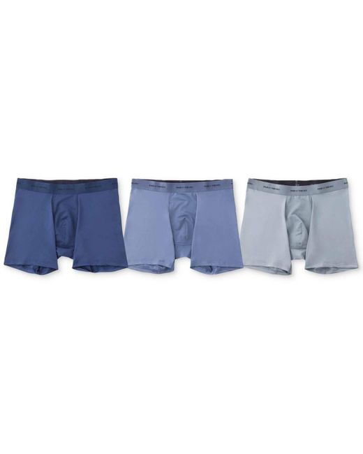 Pair of Thieves Blue Quick Dry 3-pk. Action Blend 5" Boxer Briefs for men