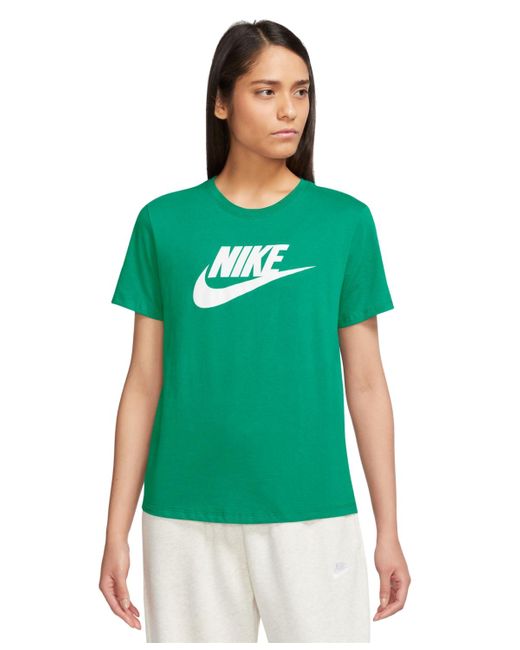 Nike Green Sportswear Essentials Logo T-shirt