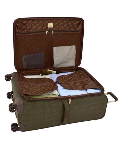 London Fog Green Brentwood Iv 29" Expandable Spinner Softside
