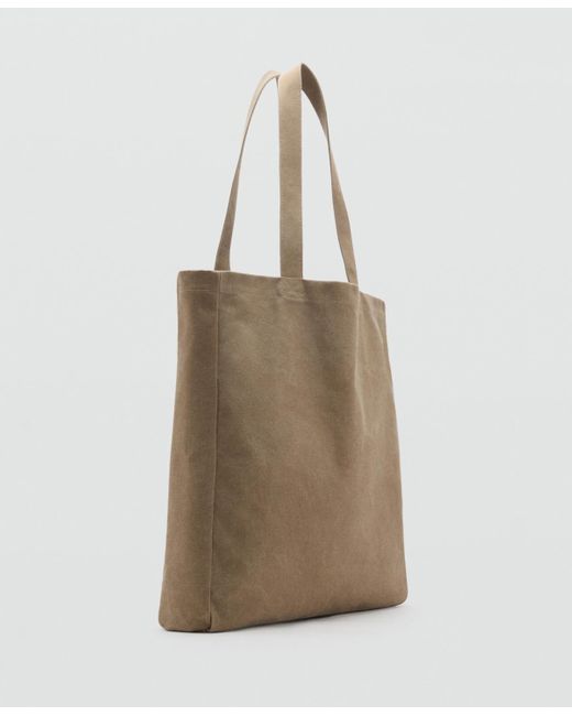 Mango Natural Cotton Tote Bag for men