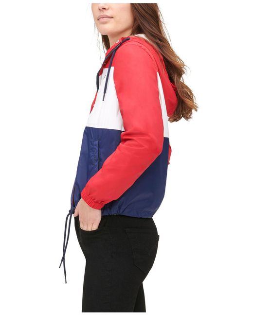 levi's retro hooded windbreaker