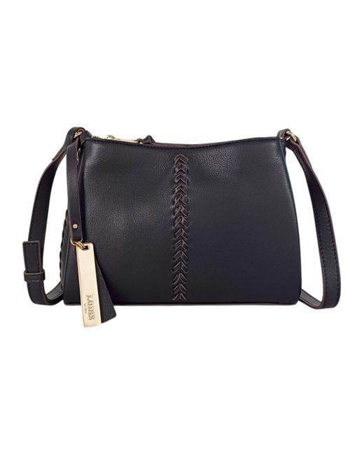 Lodis Blue Nicks Small Crossbody Bag
