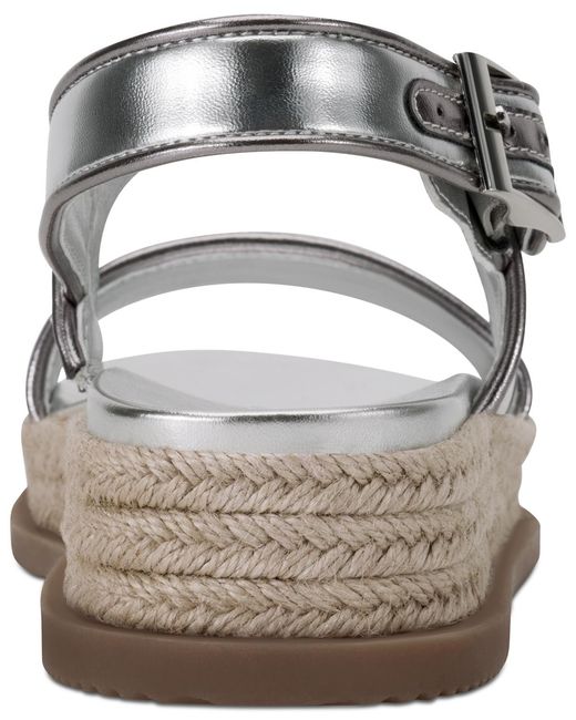 DKNY Metallic Bernae Slingback Sandals