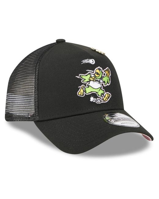KTZ Black Pittsburgh Pirates 2025 Big League Chew A-frame 9forty Adjustable Trucker Hat for men