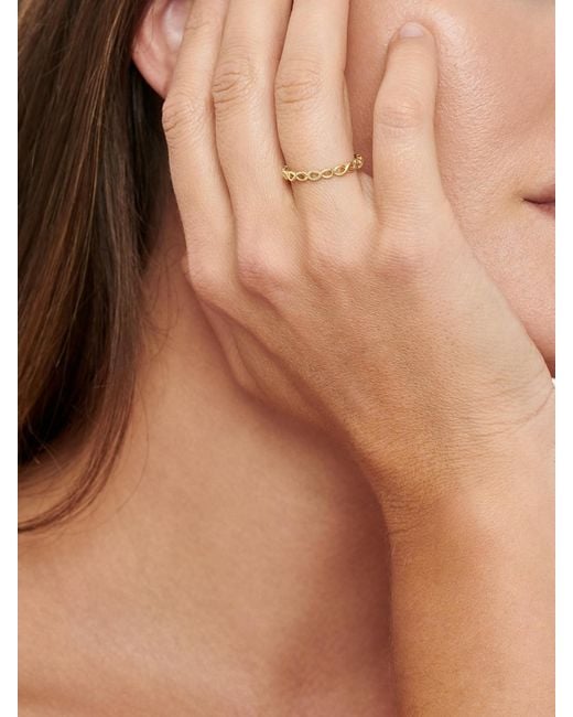 DEVATA Metallic Infinity Ring