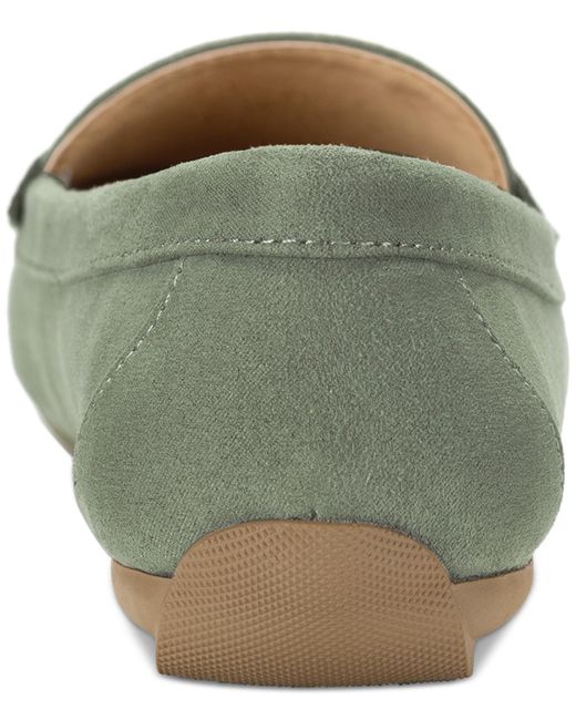 Style & Co. Green Serafinaa Driver Penny Loafers