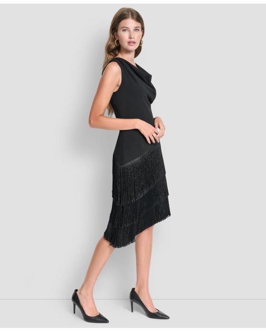 dkny a line dress Off The Shoulder Midi A Line Dress | A-Line Dress