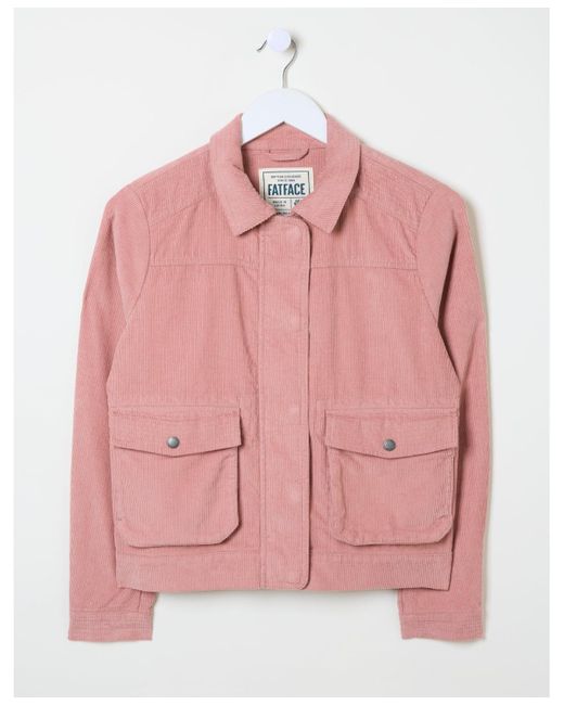 FatFace Multicolor Plus Size Sienna Cord Jacket