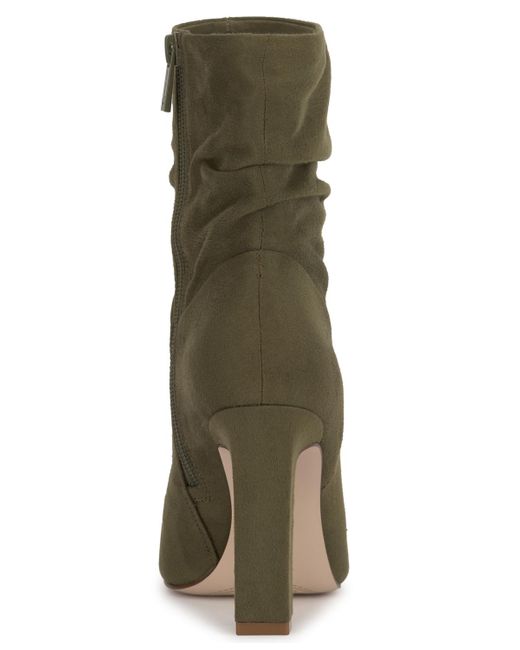 Jessica Simpson Mixtesa Slouchy Dress Booties in Green | Lyst Jessica Simpson Mixtesa Slouchy Dress Booties in Green | Lyst