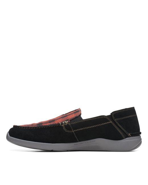 Clarks Black Collection Gorwin Step Loafers for men