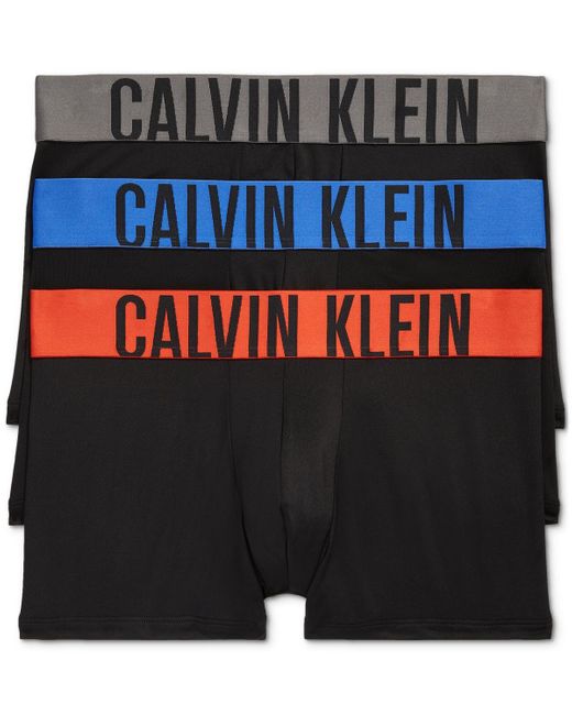 Calvin Klein Black Intense Power Micro Low Rise Trunks for men