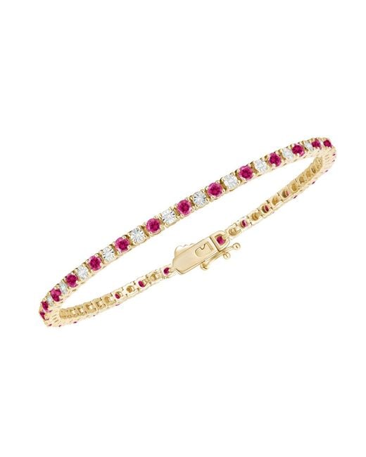 Macy's Metallic Multi-gemstone Bracelet