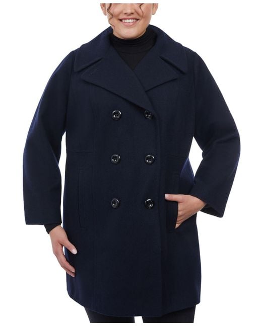 Plus Size Macy's London Fog Women's Coats Womens Wool