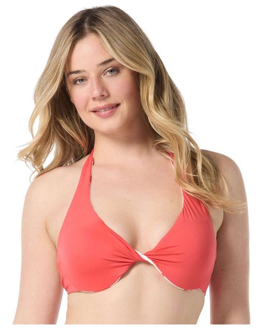 Coco Reef Red Verso Reversible Bikini Top