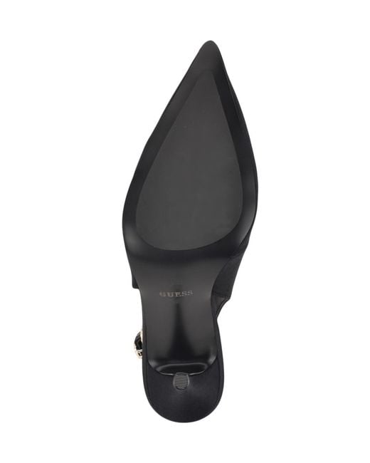 Guess Blue Princelsa Pointed Toe Slingback Pumps