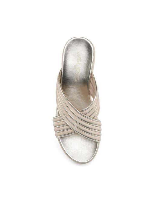 J/Slides White Quiana Sandal