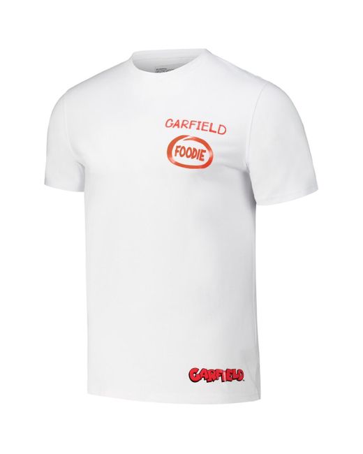 FREEZE MAX White Garfield Foodie Regular Fit T-shirt for men