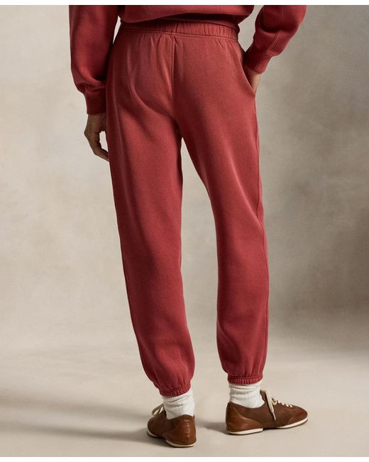 Polo Ralph Lauren Red Fleece Drawstring Sweatpants