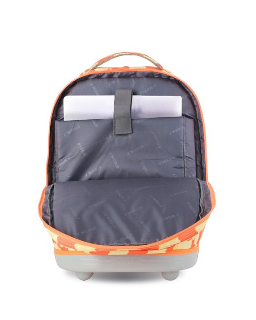 J World Orange Sundance Laptop 20" Rolling Backpack