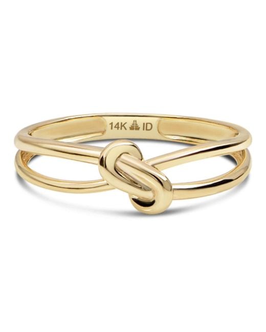 DEVATA Metallic Love Knot Ring