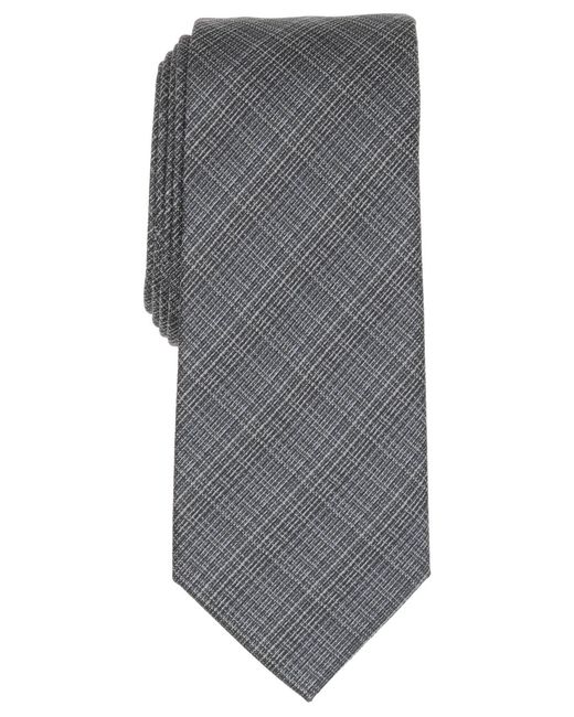 Alfani Gray Bennett Slim Tie for men