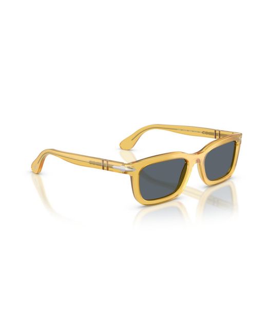 Persol Blue Rectangle Sunglasses