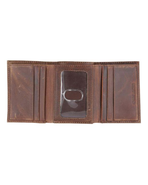 Evergreen Seattle Seahawks Tri-Fold Wallet, Brown