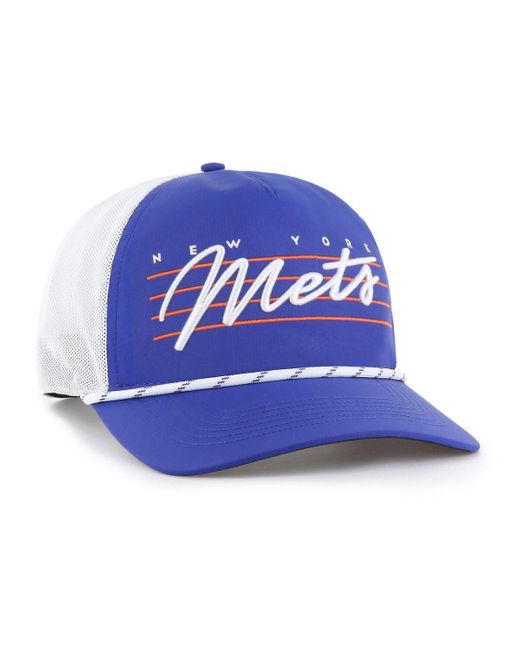'47 Blue New York Mets Brrr Downburst Mesh Hitch Adjustable Hat