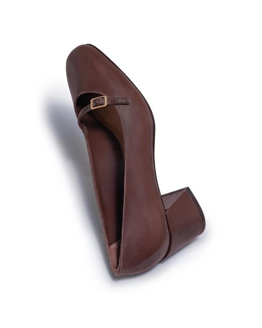 Bernardo Brown Amelie Mary Jane Pump