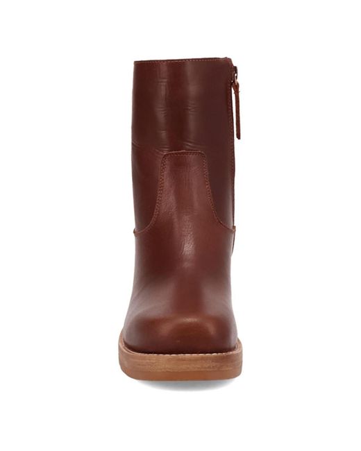 Dingo Brown Roxy Leather Bootie