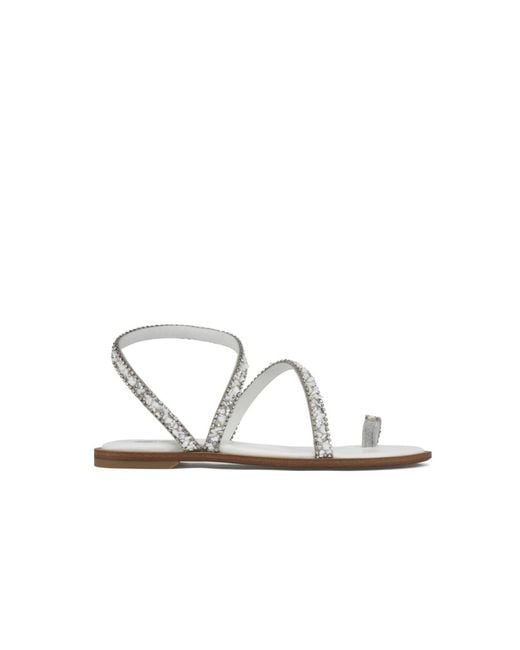 Grace White Positano Sandal