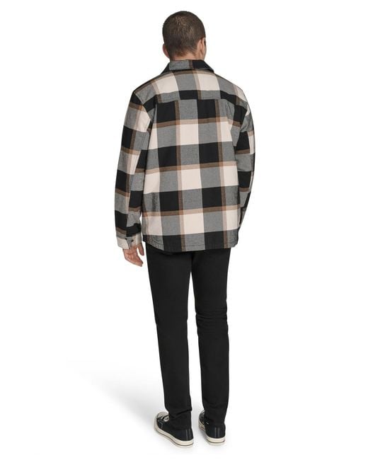 Levi's Gray Two Pocket Shirt Jacket for men