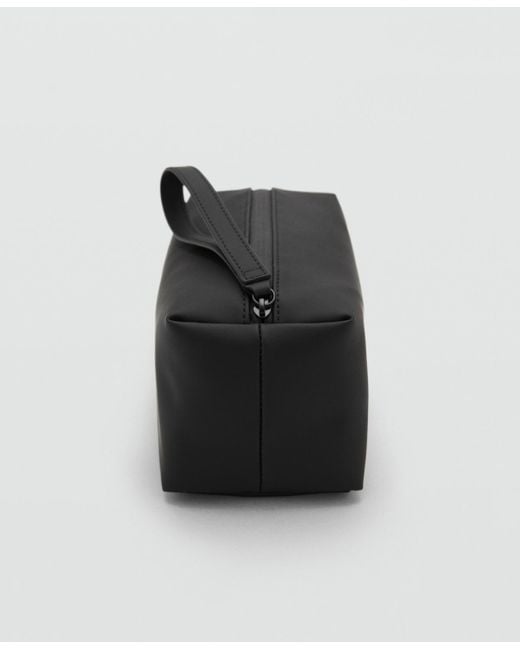 Mango Black Strap Cosmetic Bag for men