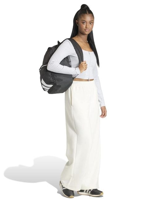 Adidas White Future Lounge Drawstring Pants