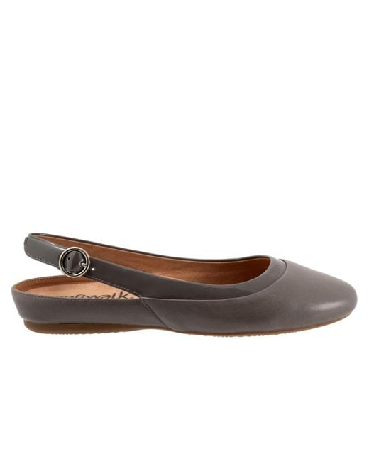 Softwalk® Brown Sheffield Flat