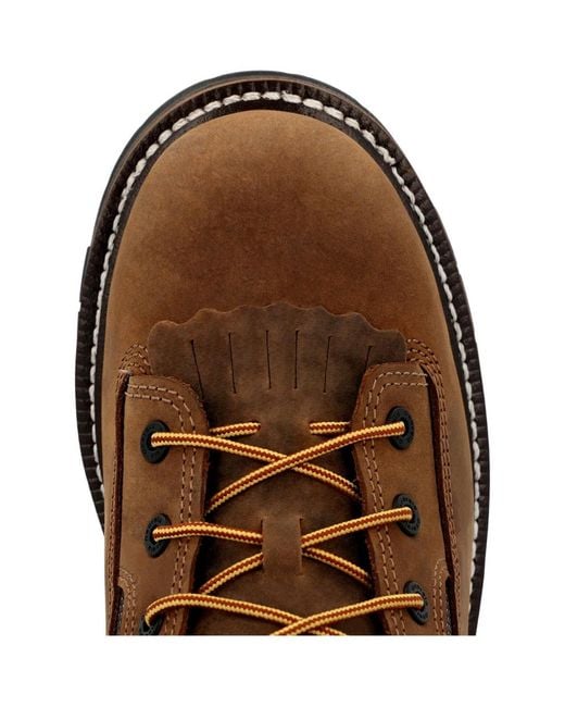 Georgia Boot Brown Ltx Logger 9" Composite Toe Waterproof Work Boot for men