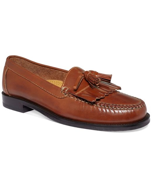 Cole Haan Brown Dwight Tassel Loafers for men