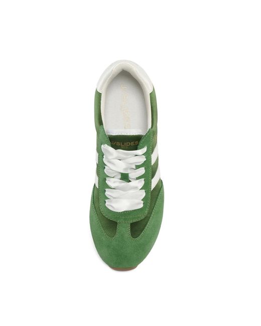 J/Slides Green peggy Sneaker